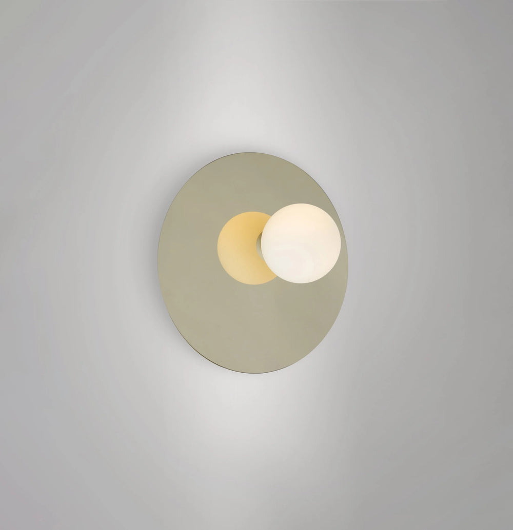 Disc and Sphere / Asymmetrical Wall Light (140OL-W05)