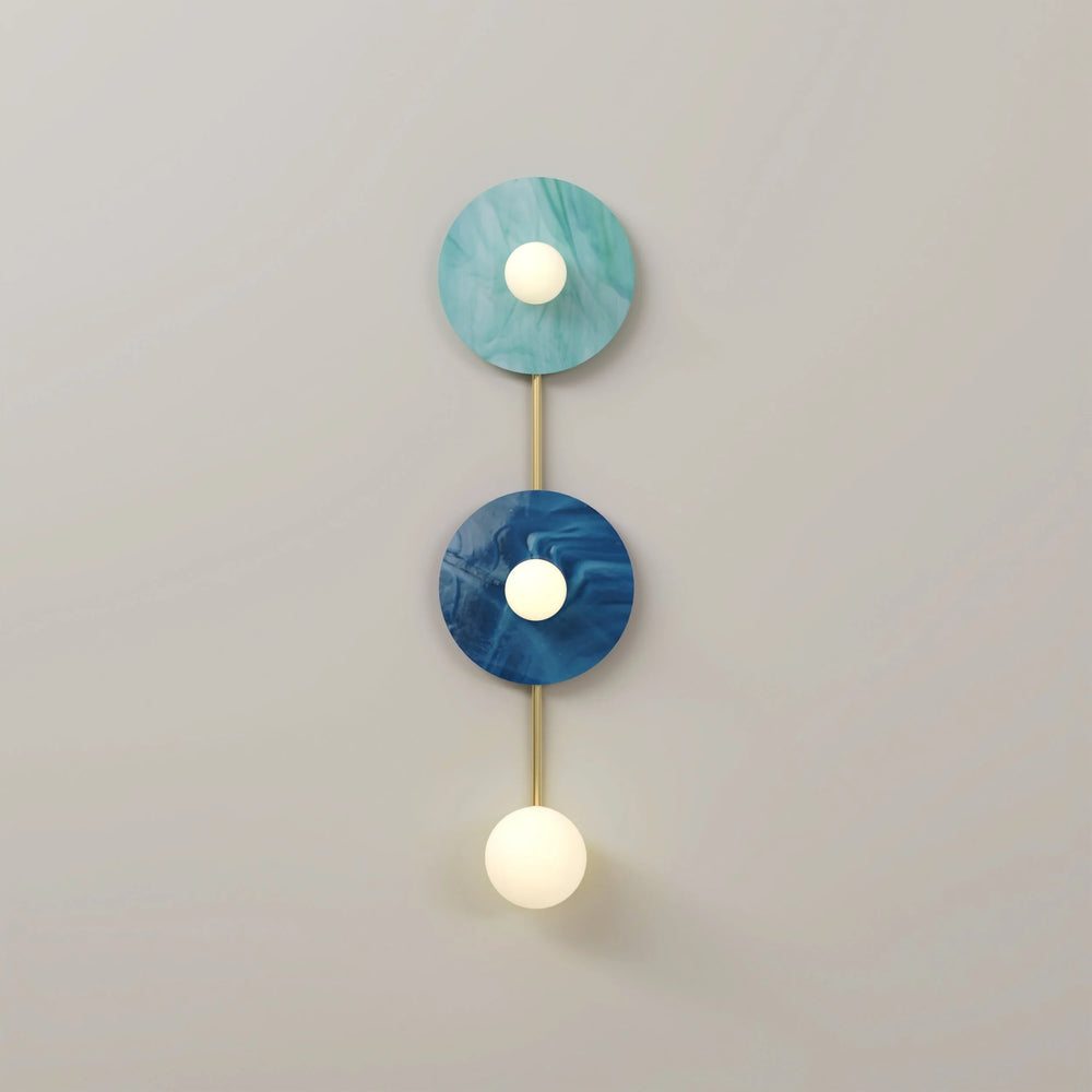 Disc and sphere glass Ceiling Light (514OL-C01, 514OL-C02, 514OL-C03)