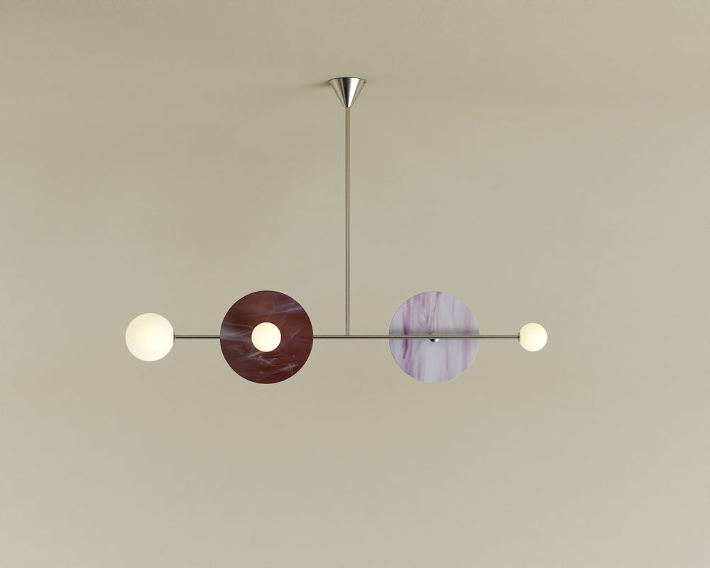 Atelier Areti Disc and Sphere Glass Pendant P03