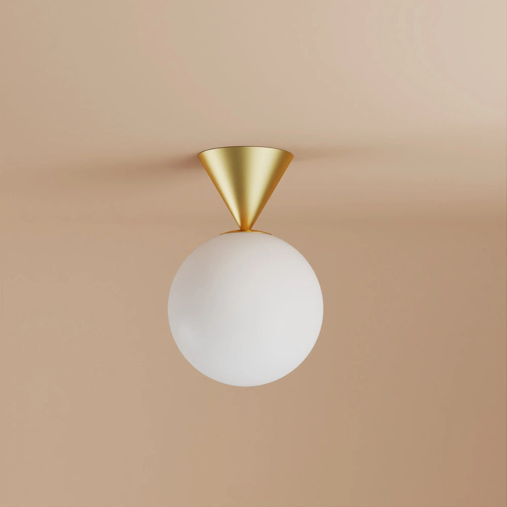 Pion Ceiling Light 577OL-C01 — Brass. Official Atelier Areti product image.