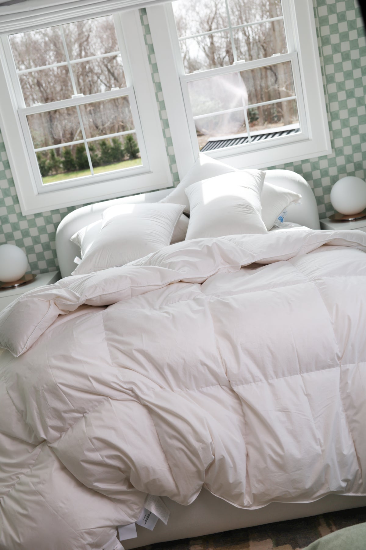 Cara Woodhouse × Downright campaign photographed at her Sag Harbor home