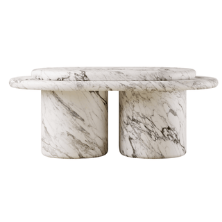 Marbleized Element Coffee Table - Cara Woodhouse