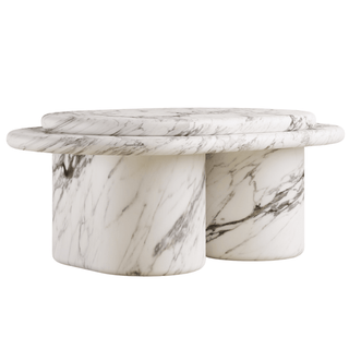 Marbleized Element Coffee Table - Cara Woodhouse