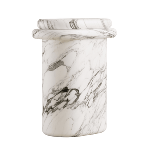 Marbleized Element Side Table - Cara Woodhouse