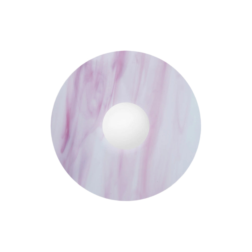 Disc and Sphere Glass Sconce - Cara Woodhouse