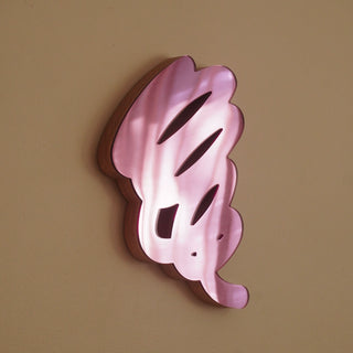 Pink 3 Scribble Sculpture Mirror