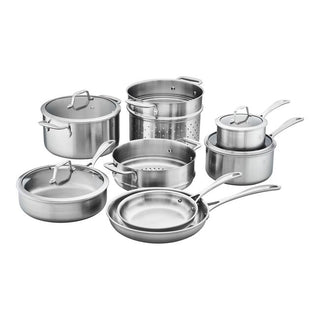 Spirit 3-Ply 12-pc, Stainless Steel, Cookware Set
