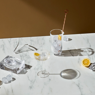 Hepburn Mixing Glass with Metal Stirrer