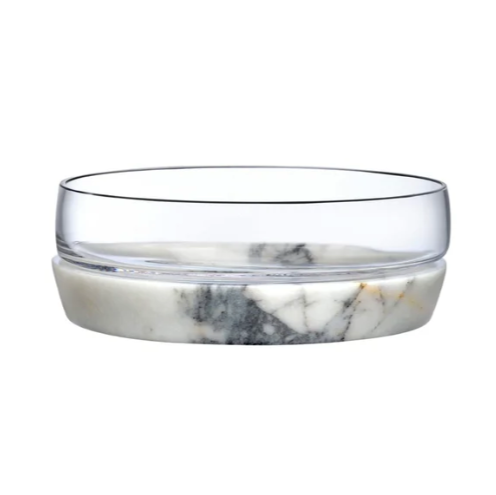 Chill Bowl with Marble Base L