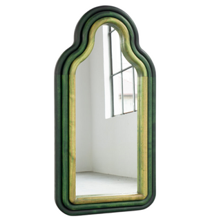 TRN Triple Mirror in Green - Cara Woodhouse