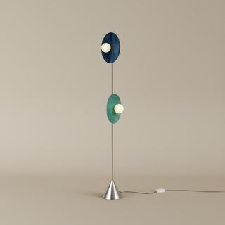 Atelier Areti Disc and Sphere Glass Floor Light F01