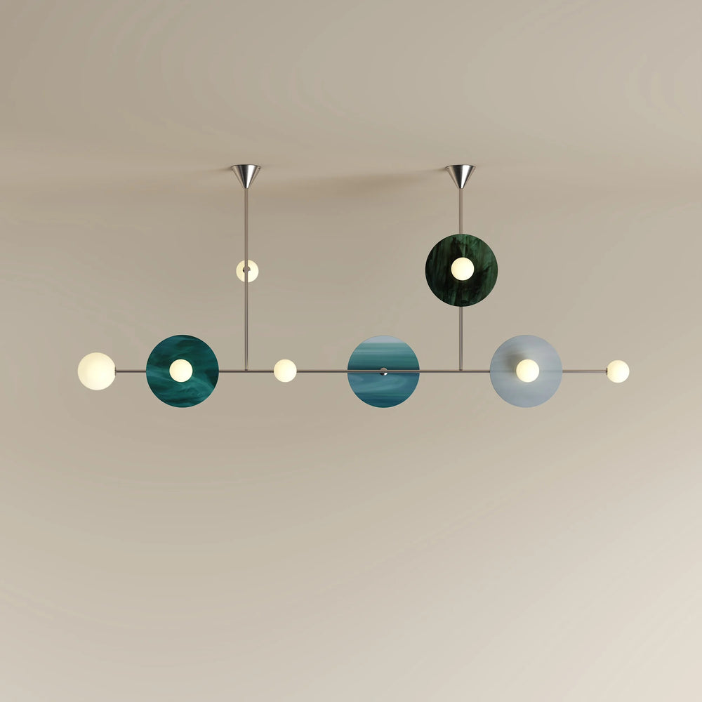 Atelier Areti Disc and Sphere Glass Pendant P05