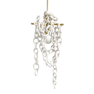 Cross + Chain Chandelier - CARA WOODHOUSE