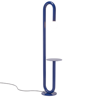 Curva Floor Lamp in Bright Blue - CARA WOODHOUSE