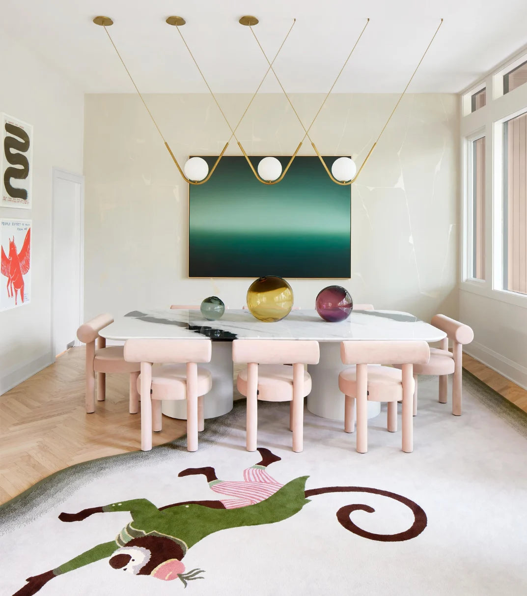 Mid Century Modern interior by Cara Woodhouse