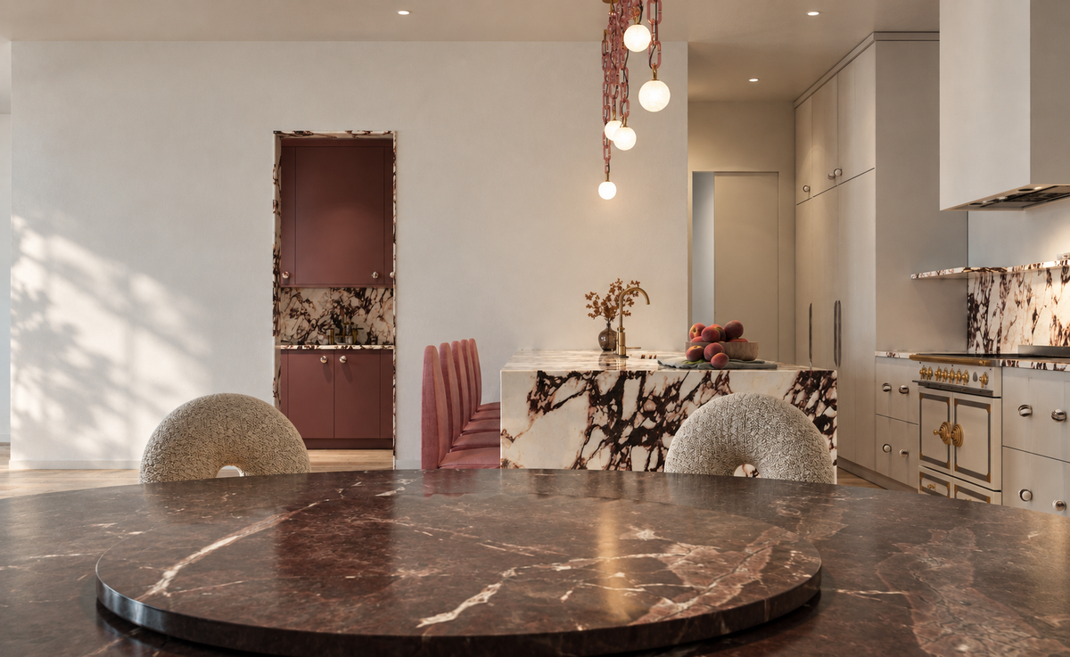 San Diego Ocean Front — Kitchen island