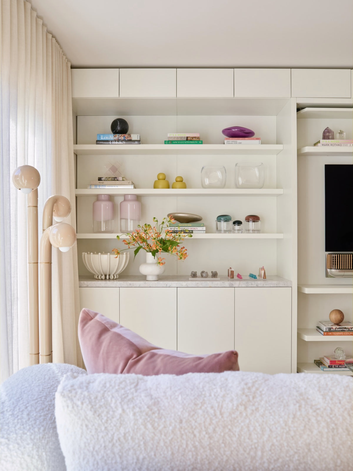 Objects and lighting at Noyack Cottage by Cara Woodhouse