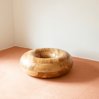 Donut Coffee Table, Caramel - CARA WOODHOUSE