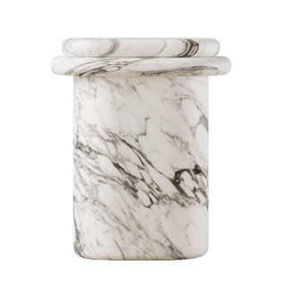 Marbleized Element Side Table - Cara Woodhouse