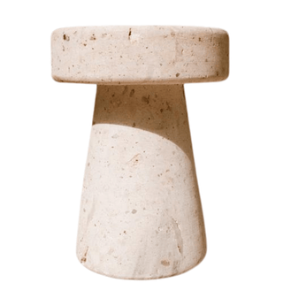 Meson Stone Totem Stool - CARA WOODHOUSE