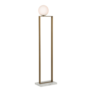 Milano Floor Lamp in Antique Brass - CARA WOODHOUSE