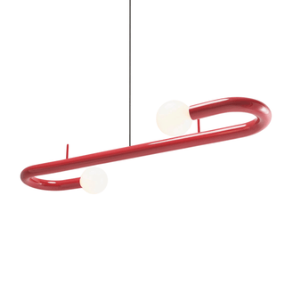 Pendant Curva in Bright Red - CARA WOODHOUSE