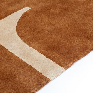 Rug One in Burnt Botanical Silk - CARA WOODHOUSE